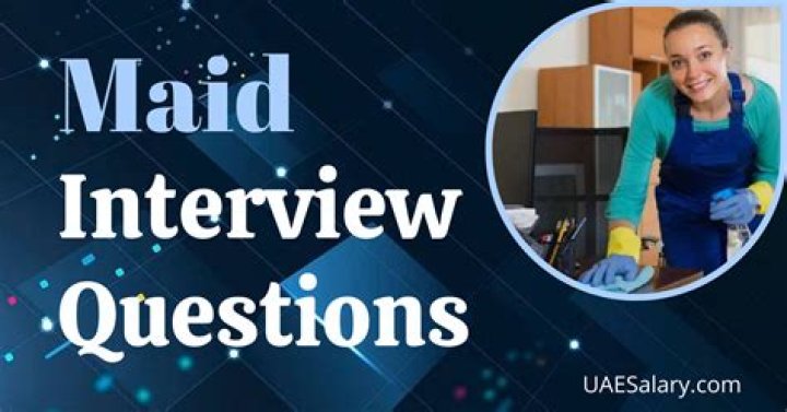 Maid Interview Questions and Answers PDF Guide