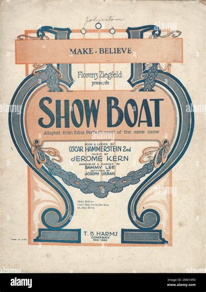 Make Believe Showboat Sheet Music PDF – Download Full Singing & Playing Score