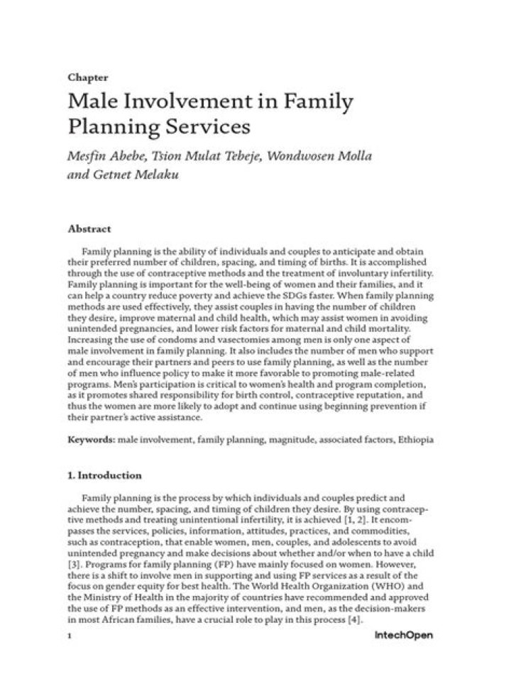 Male Involvement in Family Planning: Essential PDF Guide