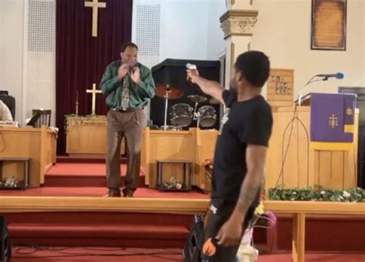 Man tries to shoot pastor during church service, police say