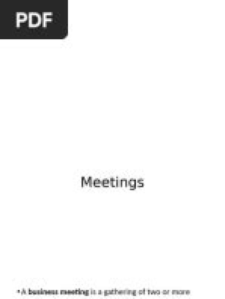 Master Meeting Management: Manage PDFs Easily
