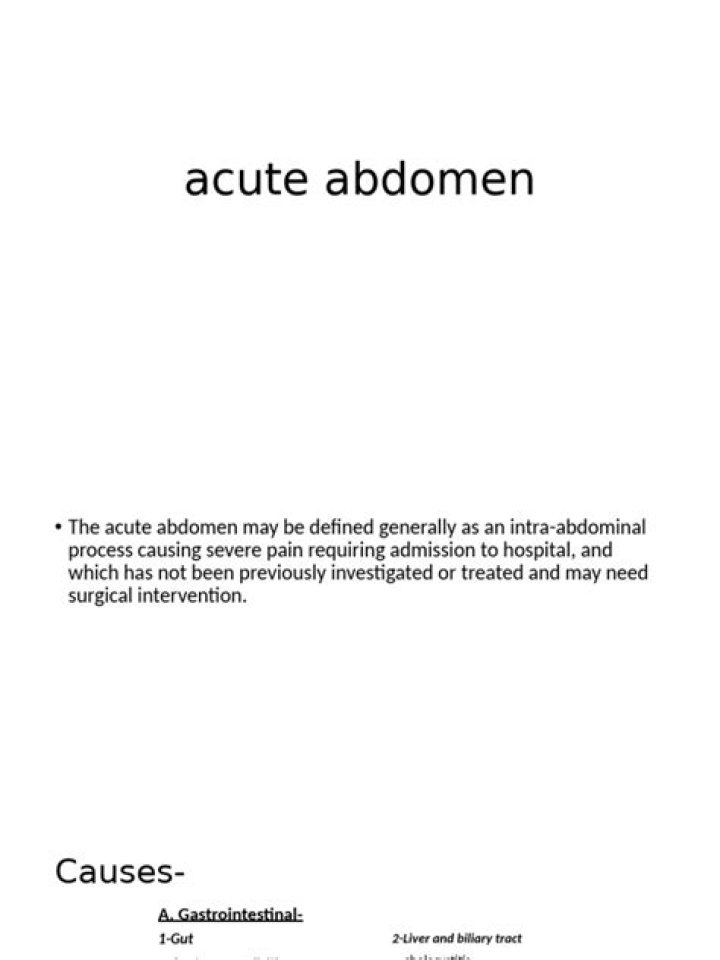 Comprehensive Management of Acute Abdomen PDF Guide