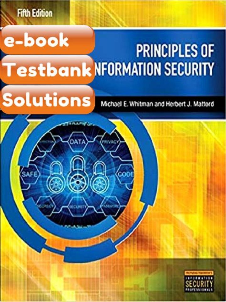 Management of Information Security 5th Edition – Free PDF Download