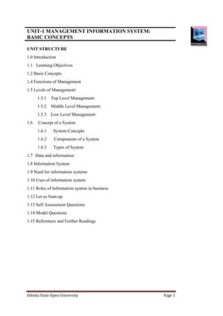 Mastering Management of Information System PDFs