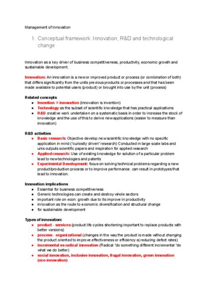 Mastering the Management of Innovation: A Comprehensive PDF Guide