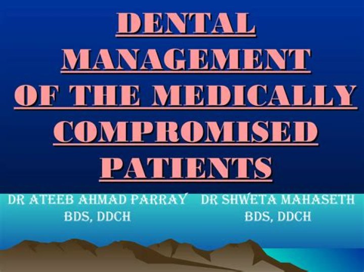 Effective Management of Medically Compromised Patients in Dentistry: A Comprehensive PDF Guide