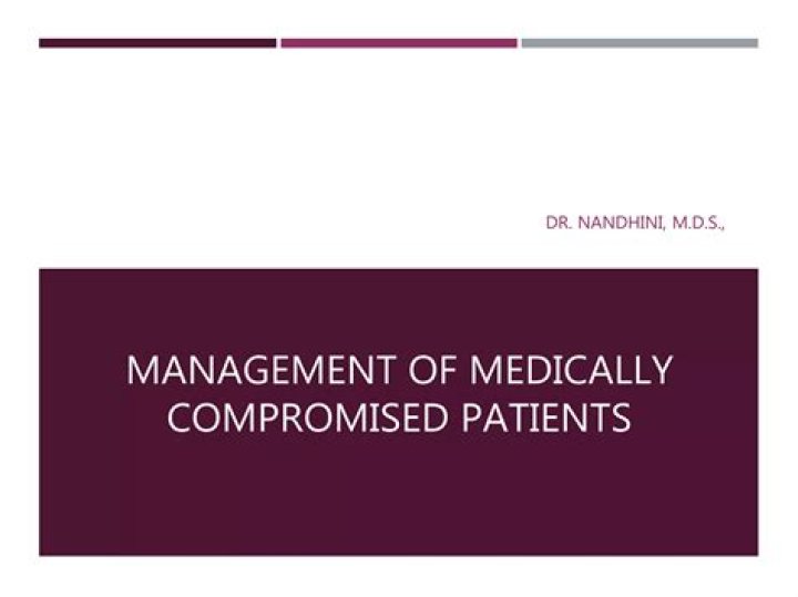 Effective Management of Medically Compromised Patients in Dentistry: A Comprehensive PDF Guide