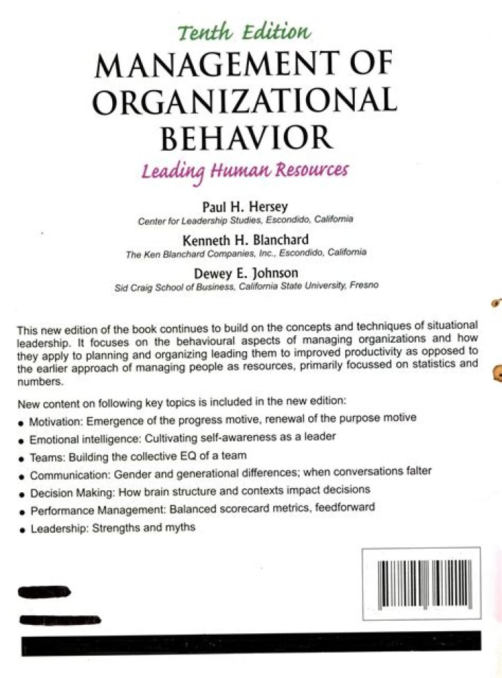Mastering Organizational Behavior: Essential Management Strategies PDF