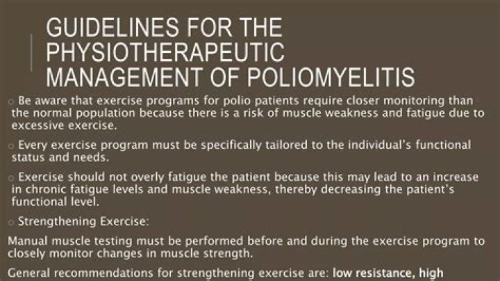 Effective Management of Poliomyelitis: Essential PDF Guide