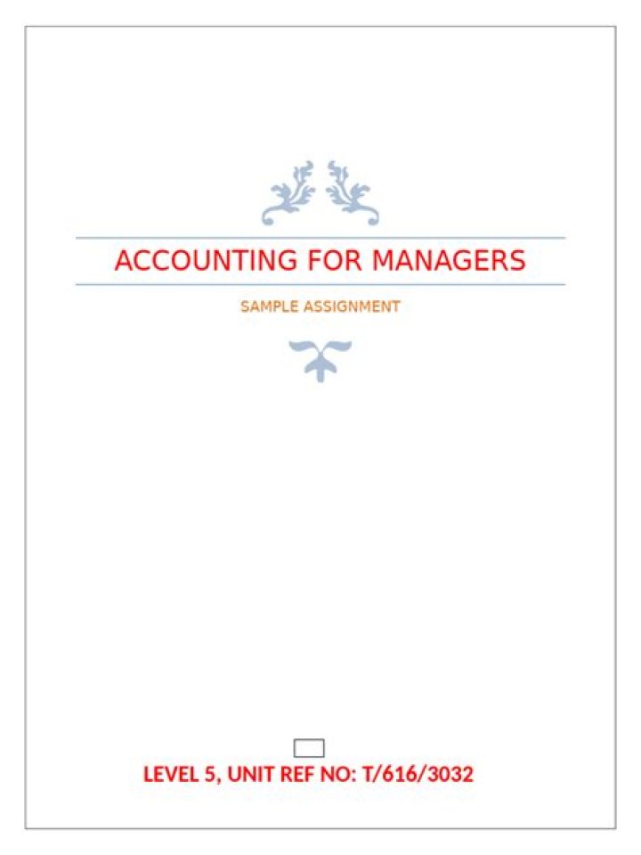 Managerial Accounting for Managers: Essential PDF Guide