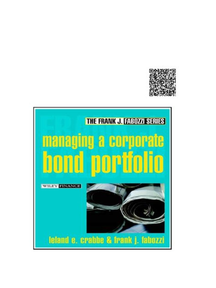Mastering Corporate Bond Portfolio Management: Essential PDF Guide