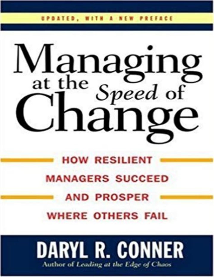 Managing at the Speed of Change: Essential PDF Guide