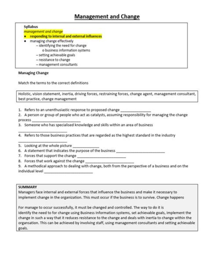 Managing Change in Organizations: Expert PDF Guide