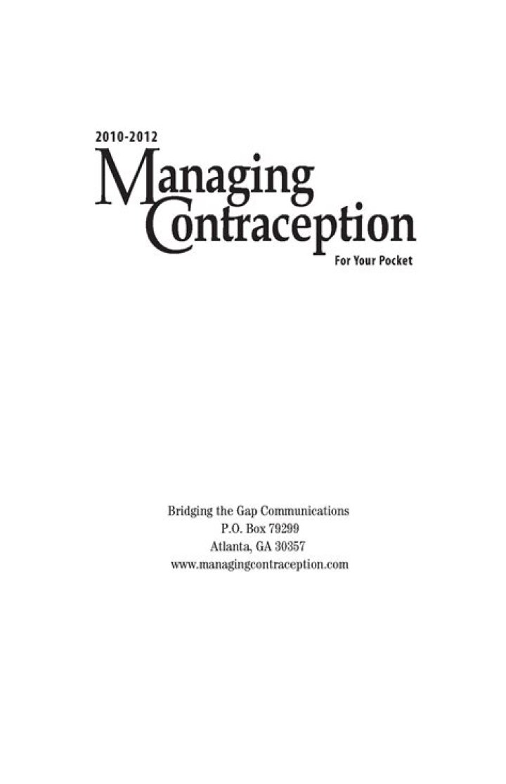 Mastering Contraception: Your Essential PDF Guide