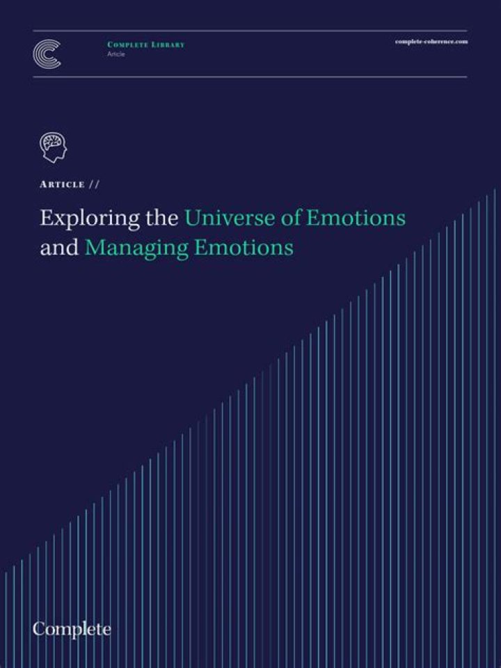 Master Emotion Management: Free Downloadable PDF Guide