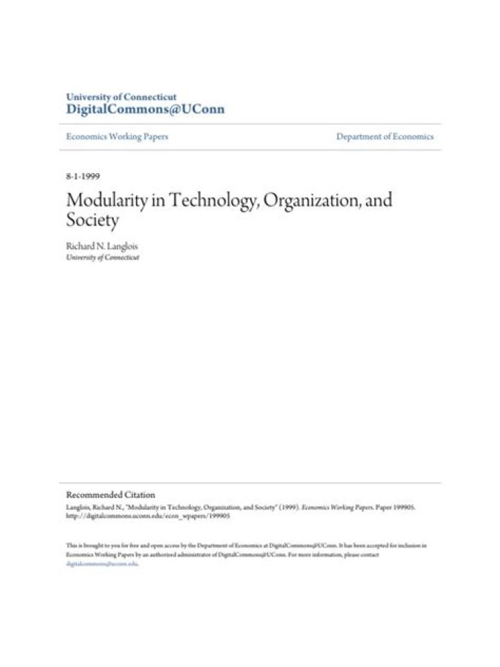 Managing in an Age of Modularity: Mastering Adaptability Through the PDF Guide