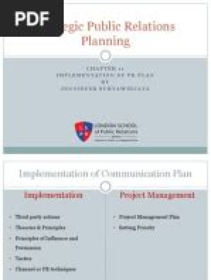 Mastering Public Relations: Essential PDF Strategies for Effective Crisis Management