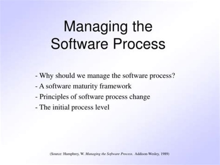 Managing the Software Process: PDF Guide & Free Download