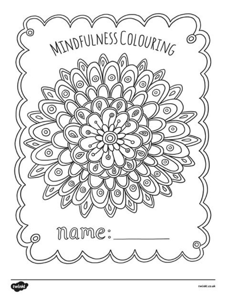 Free Mandala Mindfulness Coloring Sheets PDF – Relax & Focus with Mindful Art