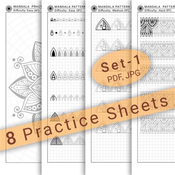 Free Mandala Pattern Sheets PDF for Easy Coloring