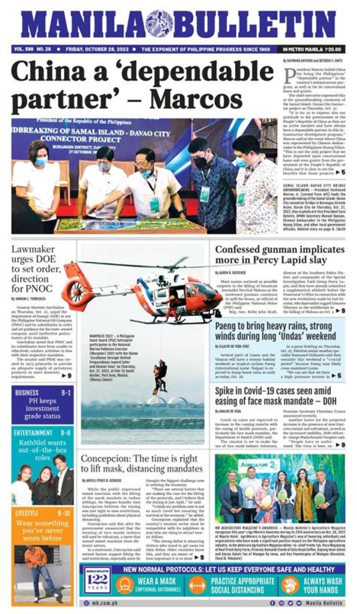 Manila Bulletin News on Twitter "Chief Operating Officer Mark T. Lapid