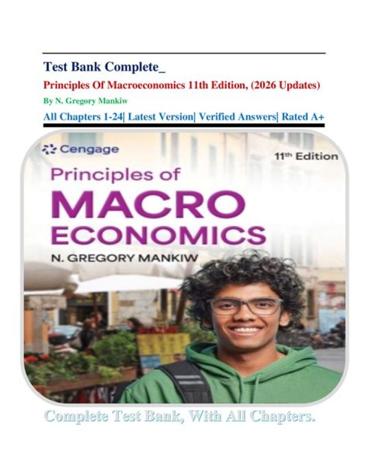 Free Mankiw Macroeconomics Answers PDF for Students