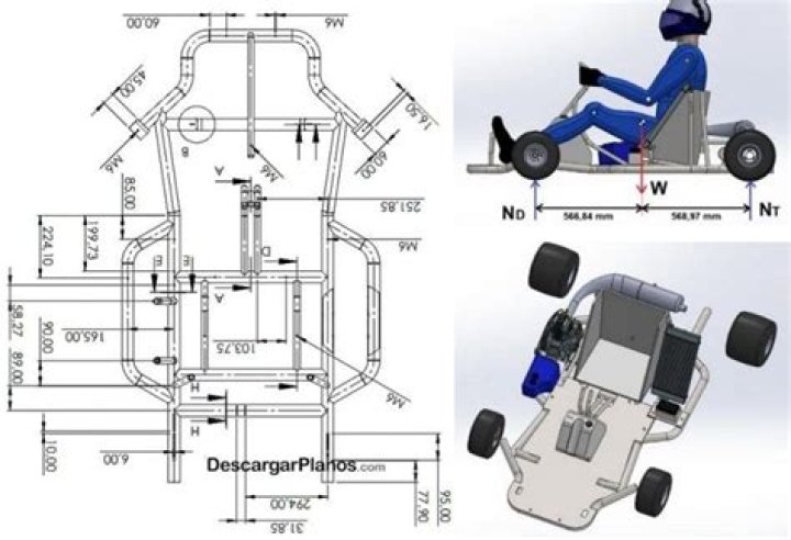 Manual Go Kart Planos y Medidas PDF: Guía Completa y Plantillas