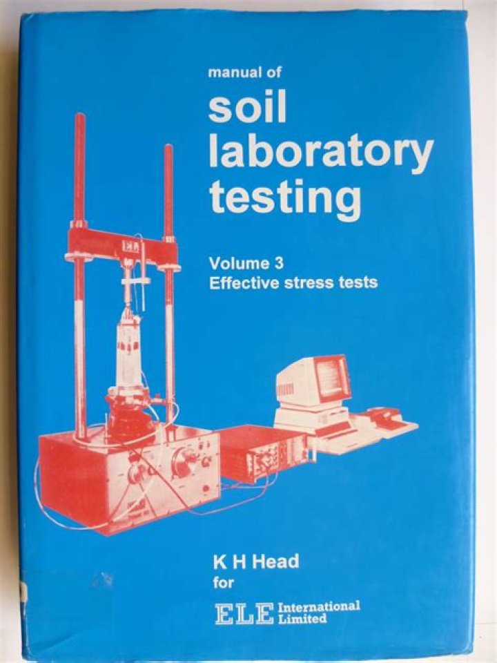 Soil Laboratory Testing Volume 2: Official Manual PDF