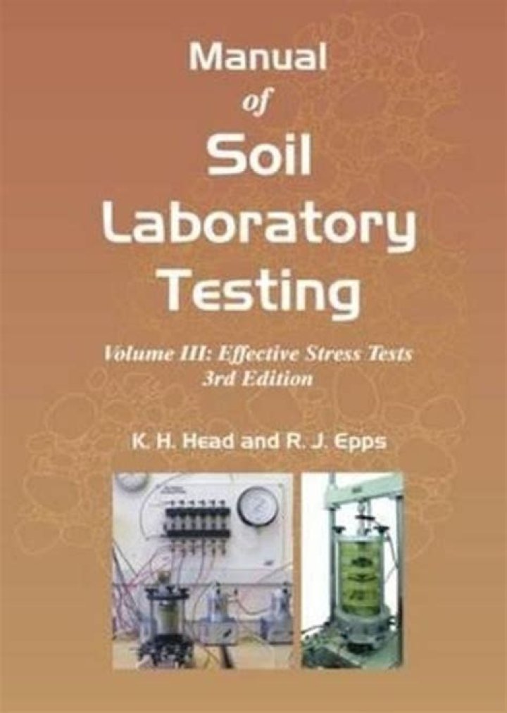 Soil Laboratory Testing Volume 3 PDF Manual – Essential Guide