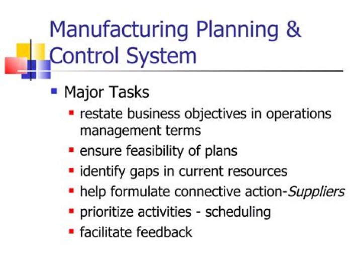 Manufacturing Planning and Control PDF: Master Production Planning & Real-Time Control