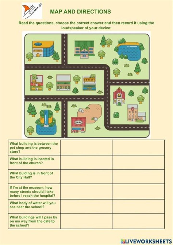 Free Map Worksheets PDF – Printable Geography Practice Sheets