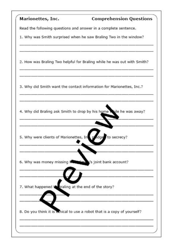 Marionettes Inc Q&A PDF: Answers to Your Top Questions