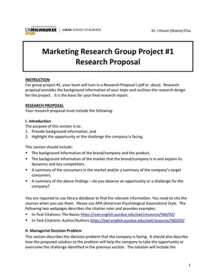 Market Research Plan Example PDF for Effective Business Insights