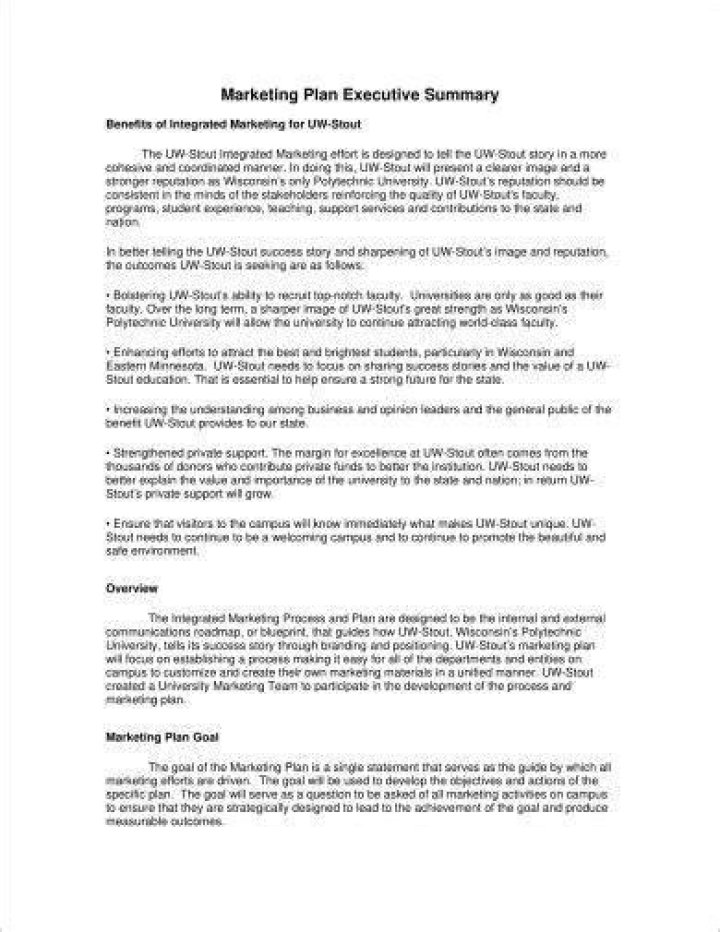 Marketing Plan Executive Summary PDF: Key Insights for Strategic Success