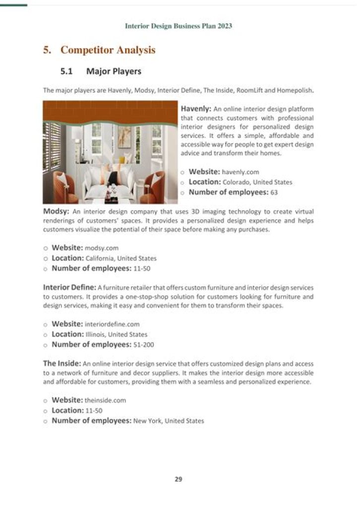Marketing Plan for Interior Design Business PDF – Boost Your Studio’s Growth