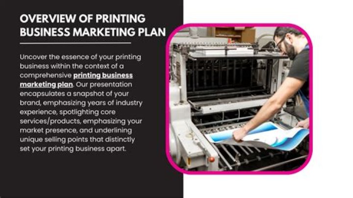 Marketing Plan for Printing Company PDF: Boost Print Business Growth