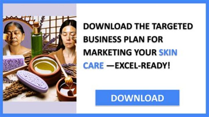 Comprehensive Marketing Plan for Skin Care Products PDF: Boost Sales & Brand Growth