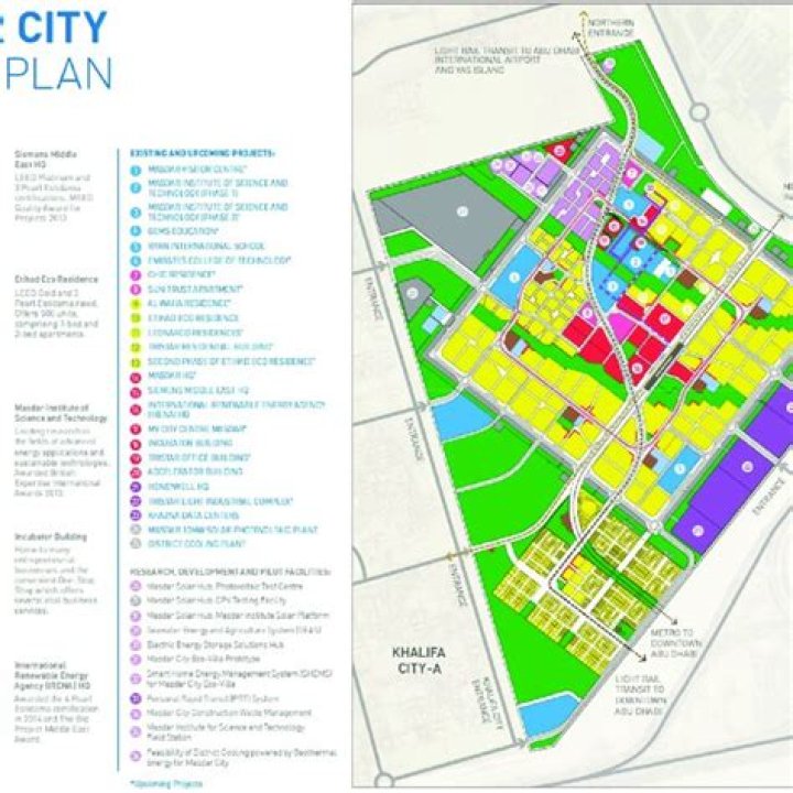 Masdar City Master Plan PDF: Official Development Blueprint