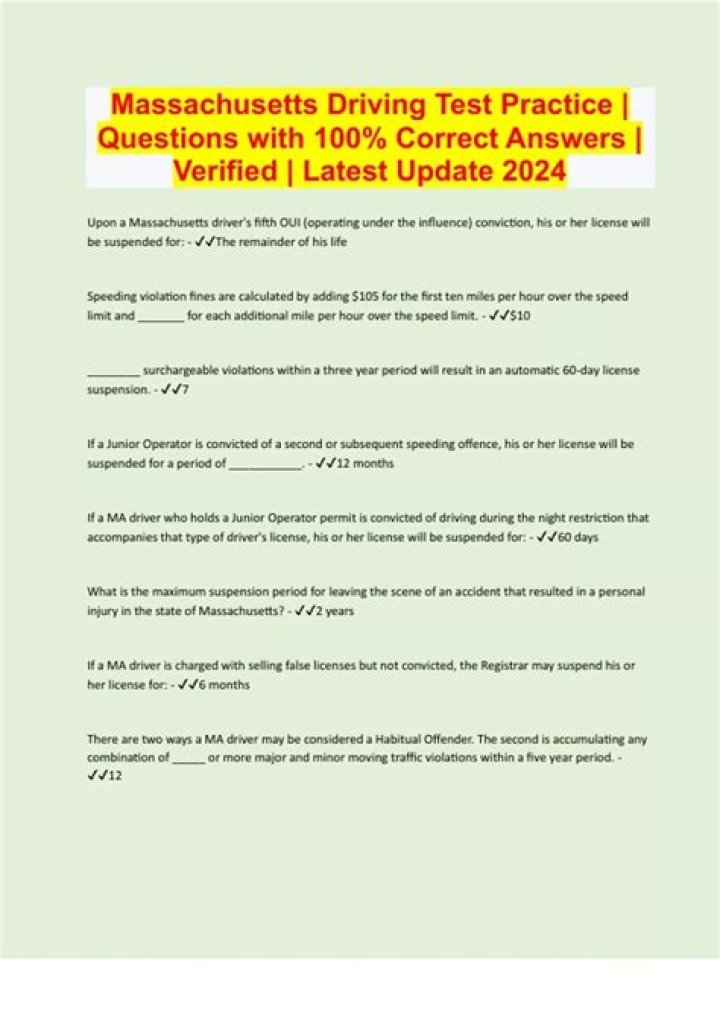 Mass 7D License Practice Test PDF – Boost Your Exam Readiness