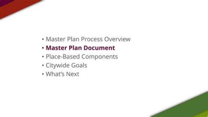Master Plan Presentation PDF – Download the Official Project Overview
