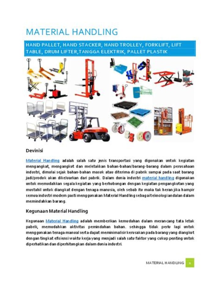 Material Handling Questions Answers PDF – Expert Guide