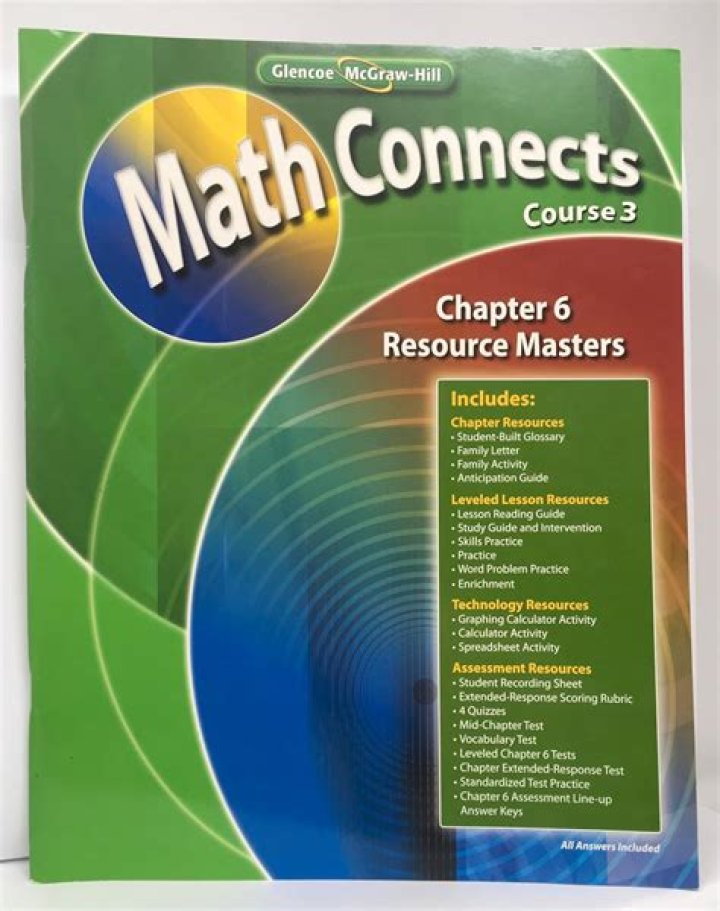 Math Connections Course 1 Answer Key PDF Download
