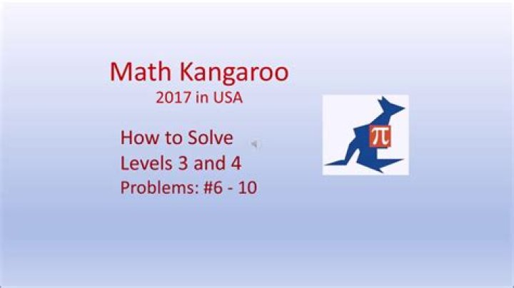Math Kangaroo 2017 Questions PDF – Download Official Practice Problems