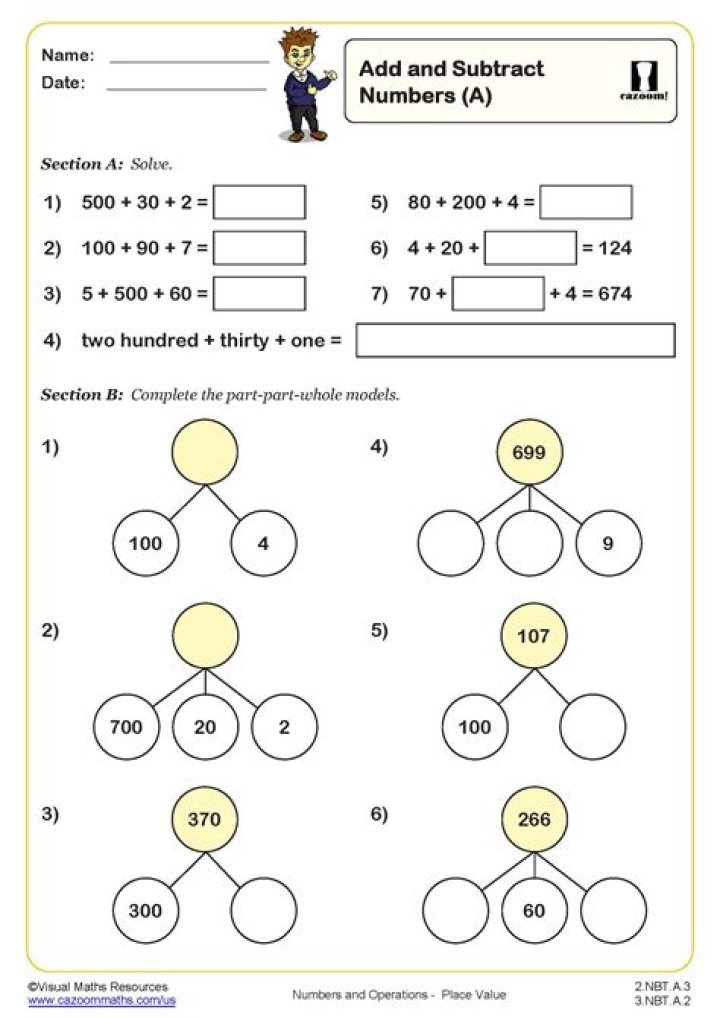 Free Grade 6 Math Worksheets PDF for Instant Download