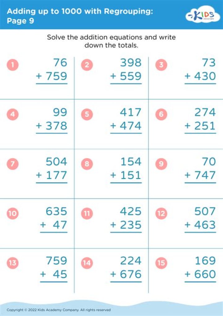Free Maths for 8-Year-Olds Worksheets PDF – Fun & Easy Math Practice
