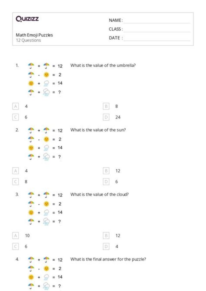 Math Quiz for Class 8 with Answers PDF – Download Now
