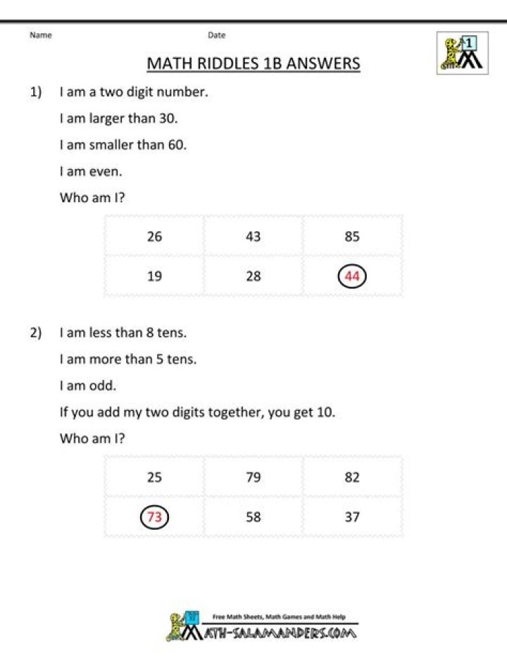 Maths Riddles with Answers PDF – Solve & Learn