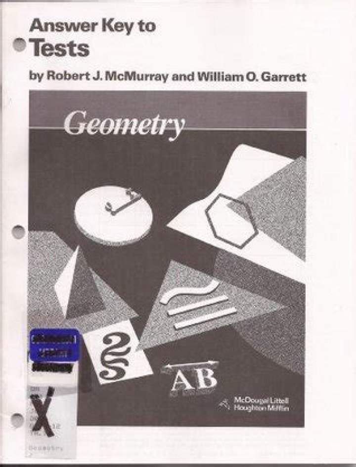 McDougal Littell Geometry Answer Key PDF – Instant Solution Guide