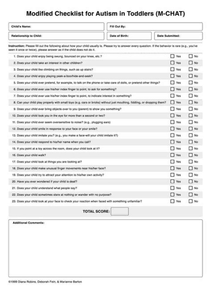 MChat Scoring Sheet PDF for Accurate Chat Analysis