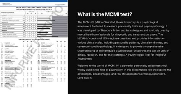 Free Online MCMI Test PDF – Take Now & Prepare Confidently